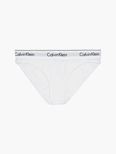 Calvin Klein Underwear HU478615 | Calvin Klein Modern Cotton Női Bikini Alsó Fehér